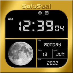 Ícone de Moon Phase Alarm Clock